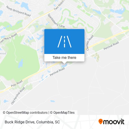 Mapa de Buck Ridge Drive