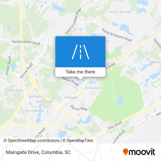 Mapa de Maingate Drive