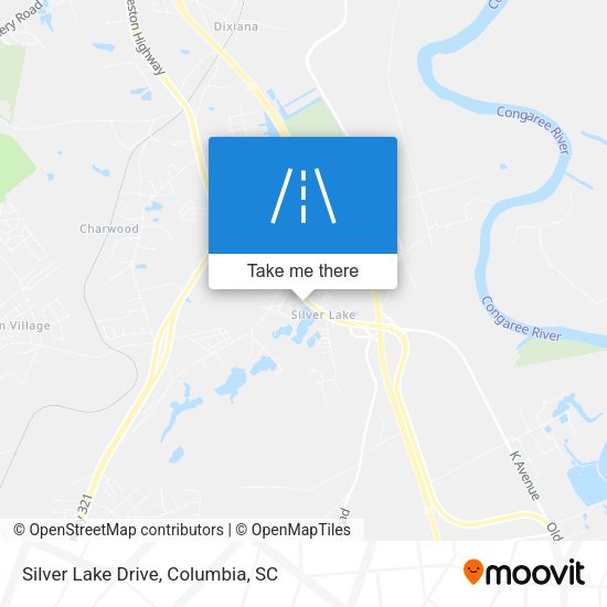 Silver Lake Drive map