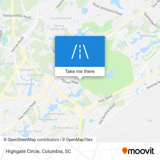 Mapa de Highgate Circle