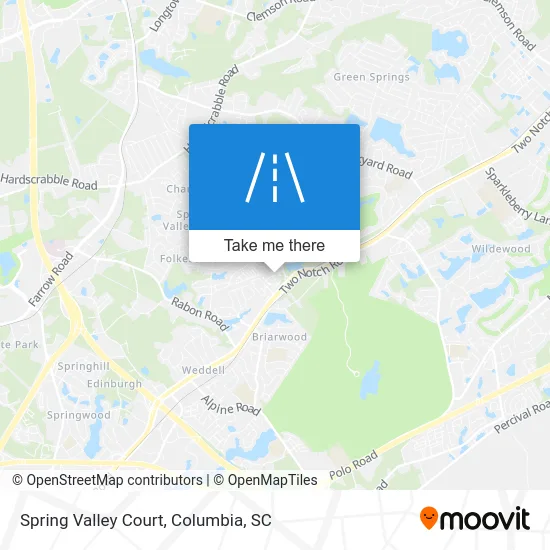 Spring Valley Court map