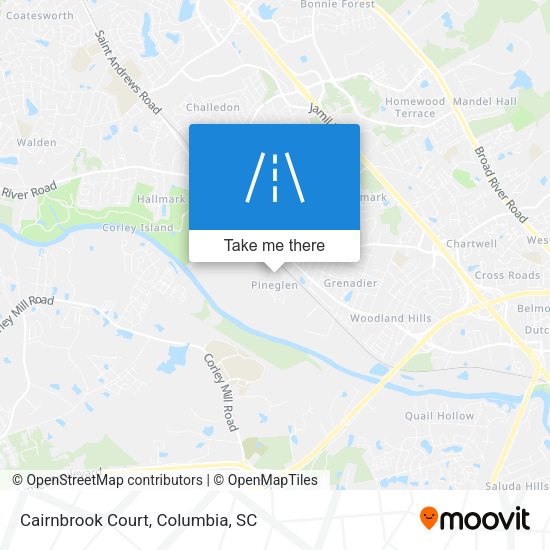 Cairnbrook Court map