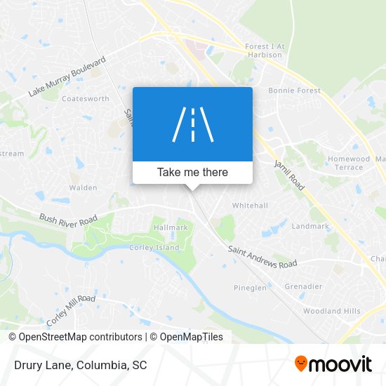 Mapa de Drury Lane