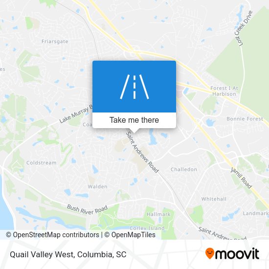 Quail Valley West map
