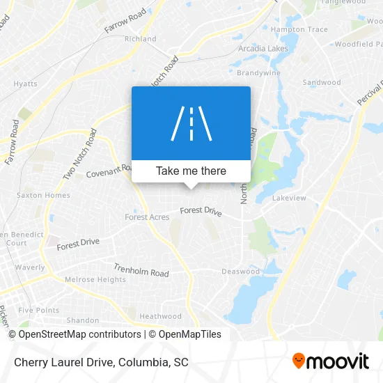 Cherry Laurel Drive map