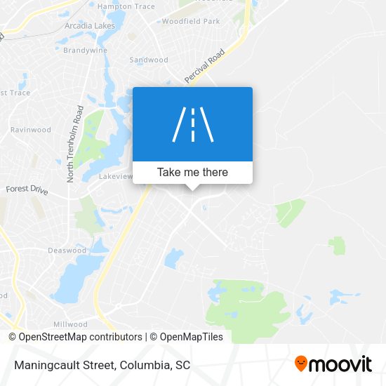Mapa de Maningcault Street