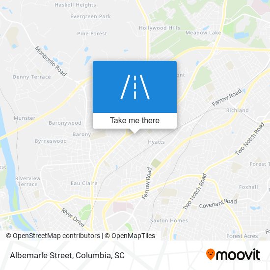 Albemarle Street map