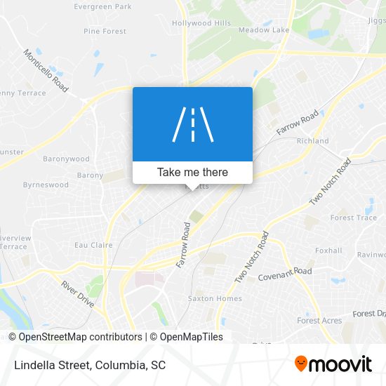 Mapa de Lindella Street