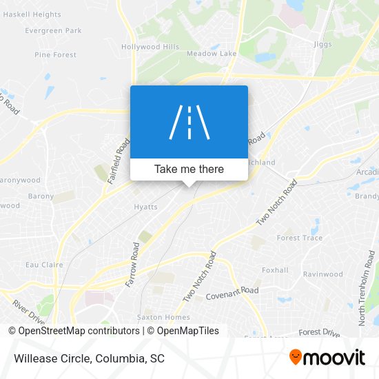 Mapa de Willease Circle