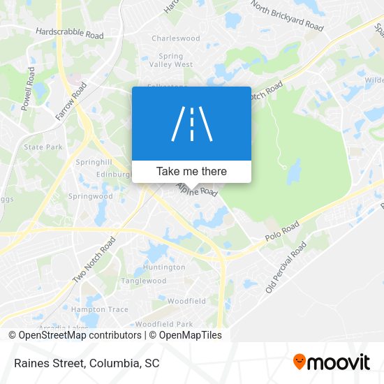 Mapa de Raines Street