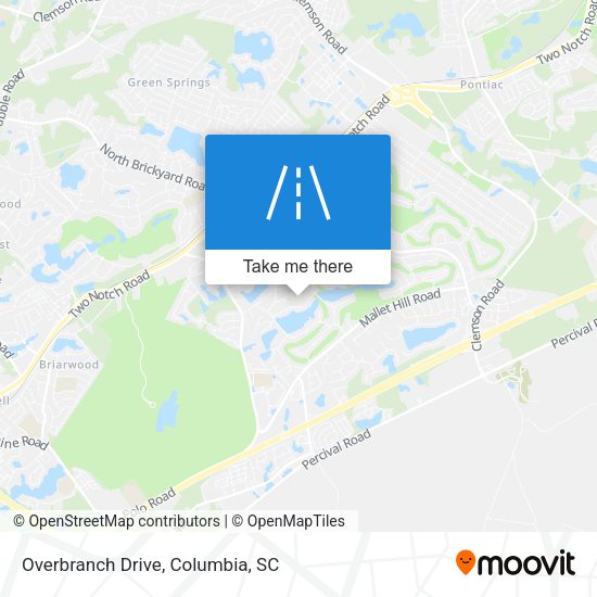 Mapa de Overbranch Drive