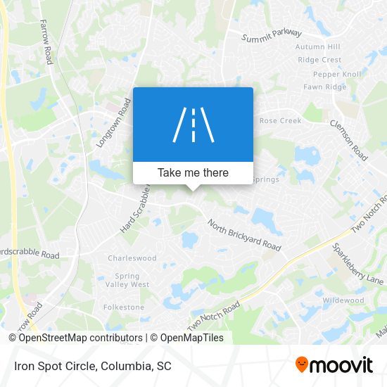 Mapa de Iron Spot Circle