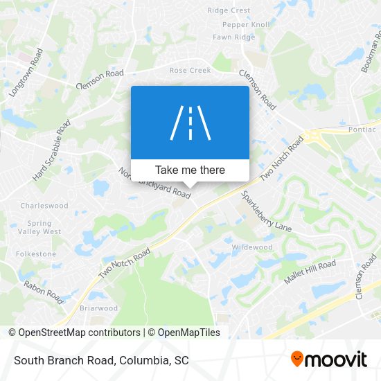 Mapa de South Branch Road