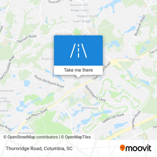 Mapa de Thornridge Road