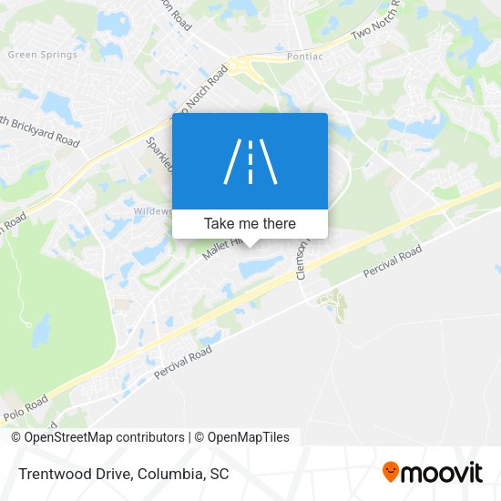 Mapa de Trentwood Drive
