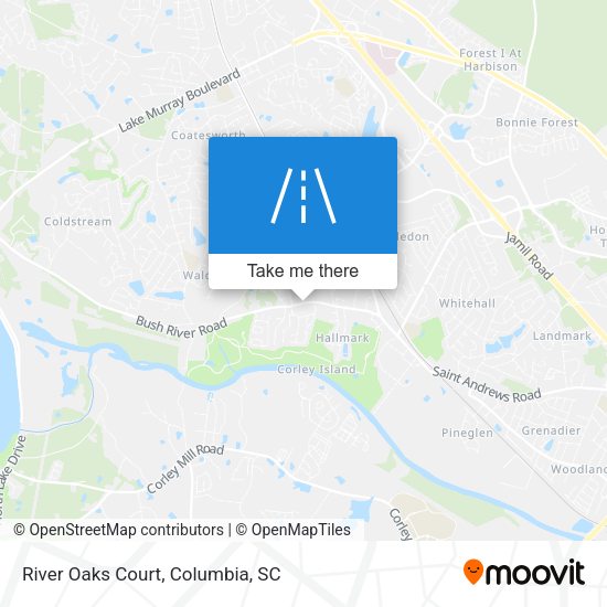 Mapa de River Oaks Court