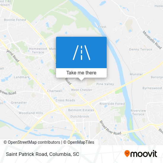Mapa de Saint Patrick Road