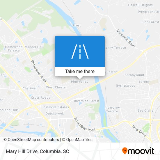 Mapa de Mary Hill Drive