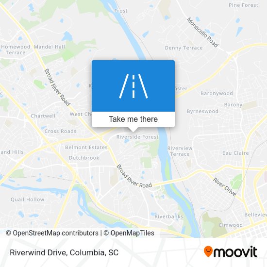 Riverwind Drive map