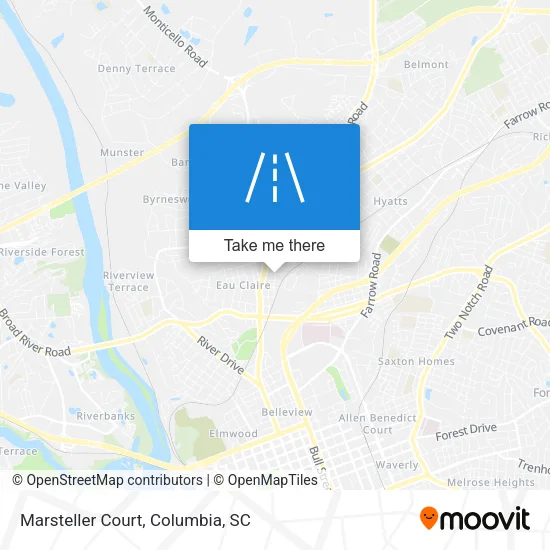 Marsteller Court map