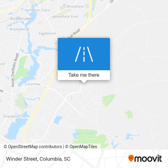Mapa de Winder Street