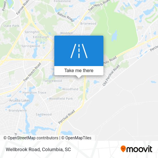 Mapa de Wellbrook Road