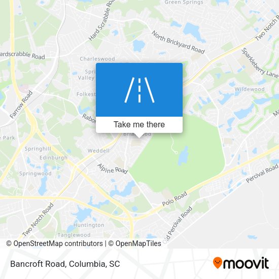 Mapa de Bancroft Road