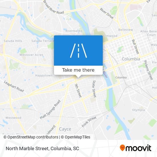 Mapa de North Marble Street