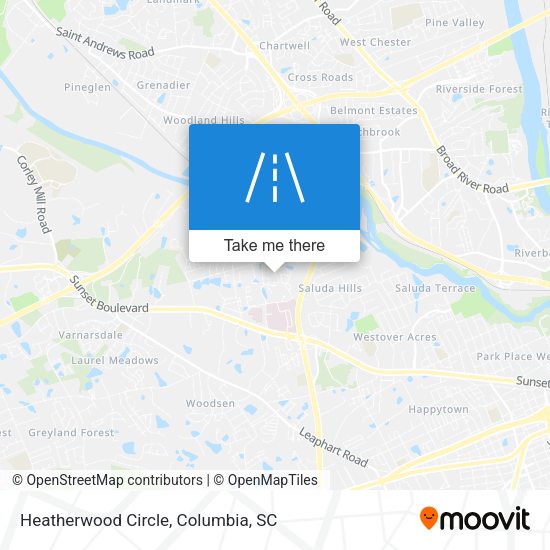 Heatherwood Circle map