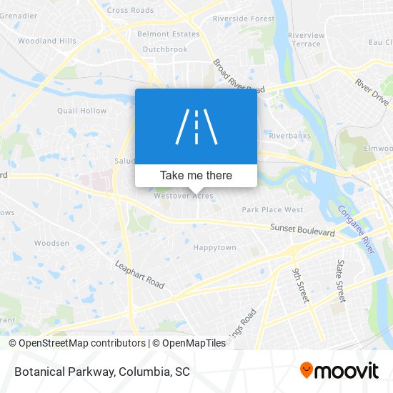 Mapa de Botanical Parkway