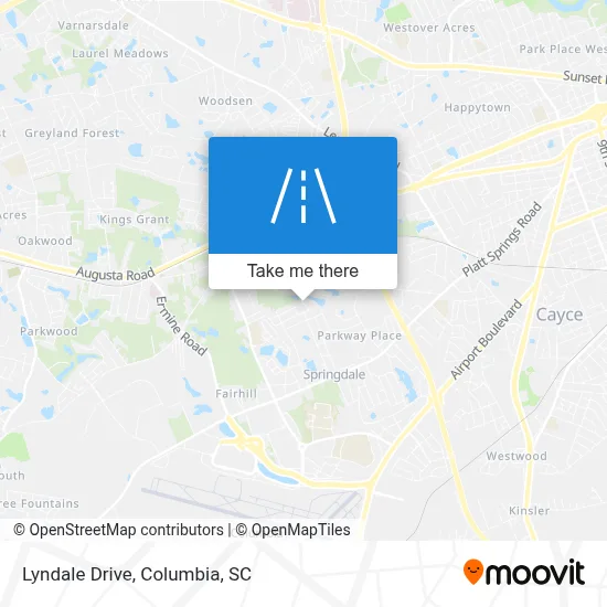 Lyndale Drive map