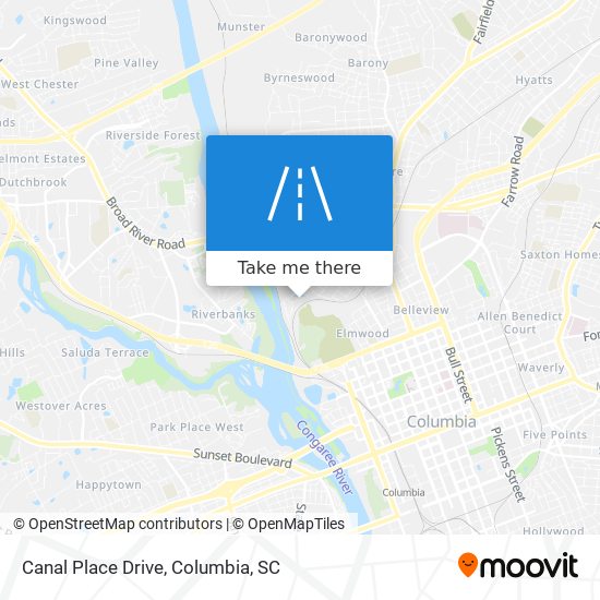 Canal Place Drive map