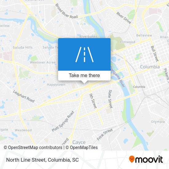 North Line Street map