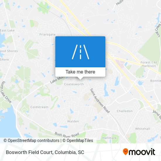 Bosworth Field Court map