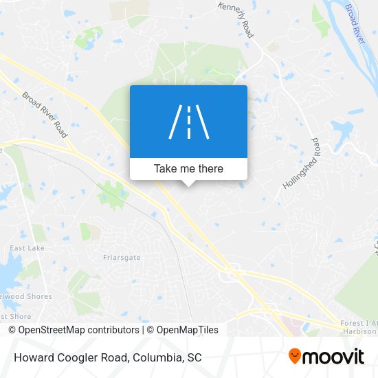 Mapa de Howard Coogler Road