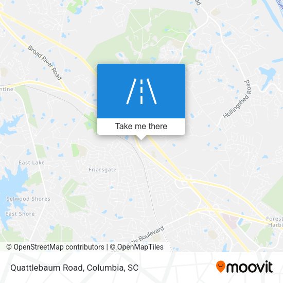 Mapa de Quattlebaum Road