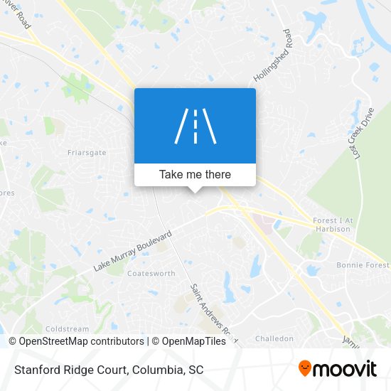 Stanford Ridge Court map