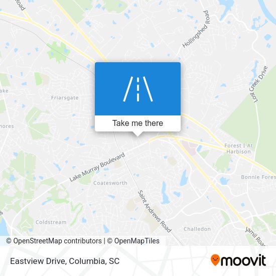 Mapa de Eastview Drive