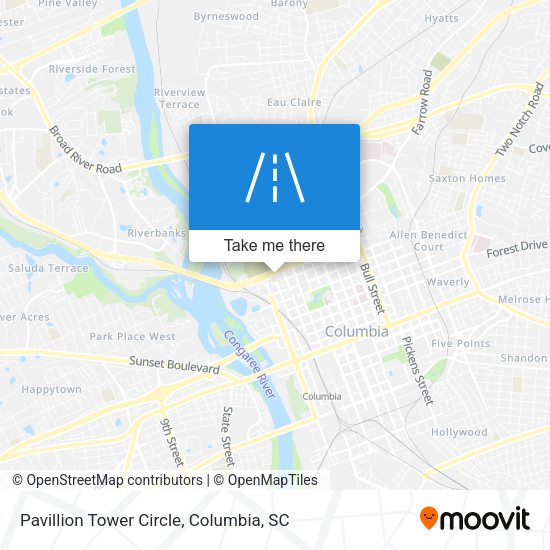 Mapa de Pavillion Tower Circle