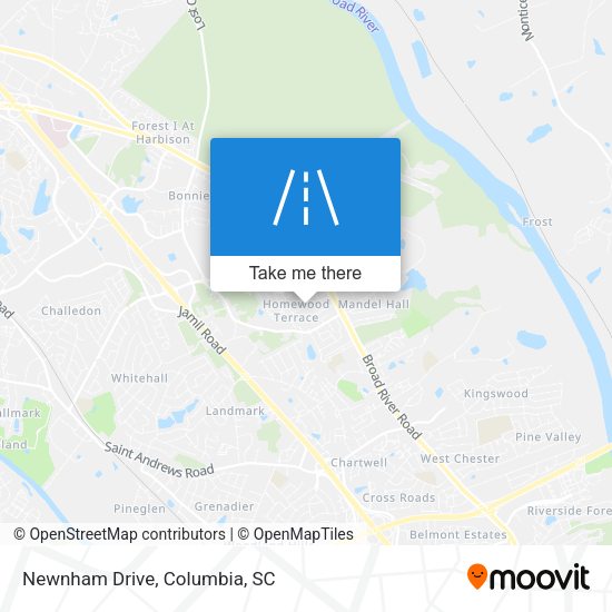 Mapa de Newnham Drive