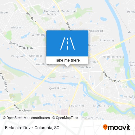 Mapa de Berkshire Drive
