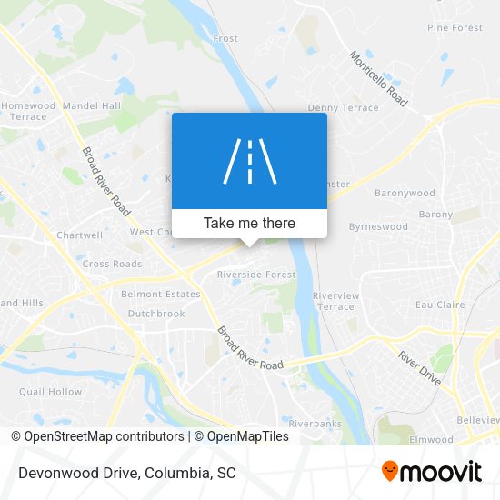 Devonwood Drive map