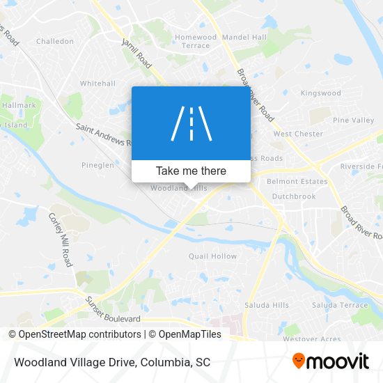 Woodland Village Drive map