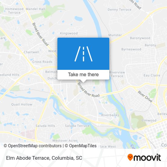 Elm Abode Terrace map