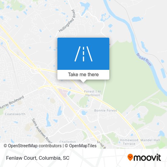 Mapa de Fenlaw Court