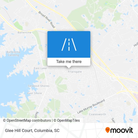 Mapa de Glee Hill Court