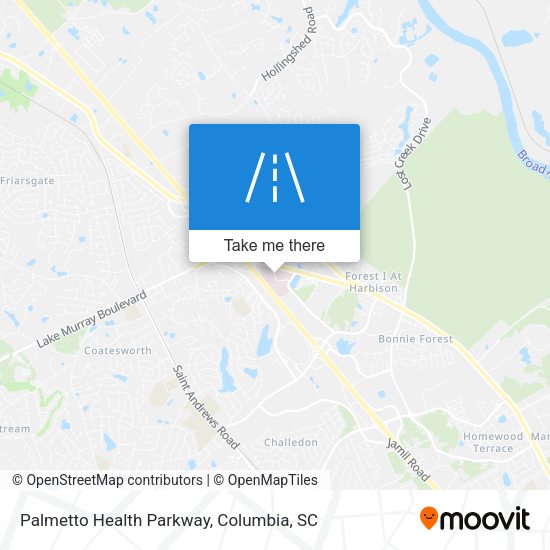 Mapa de Palmetto Health Parkway