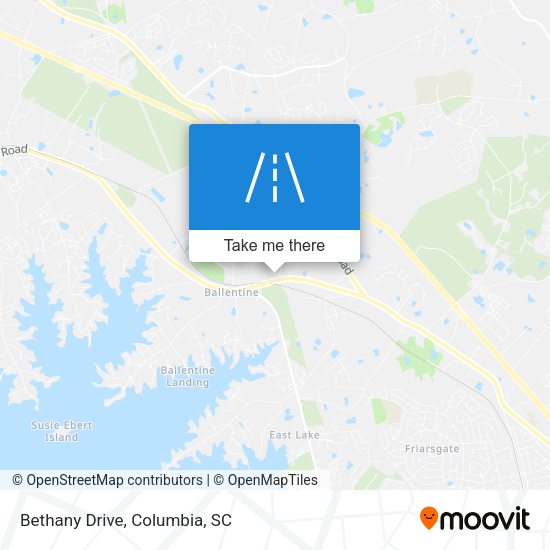 Mapa de Bethany Drive