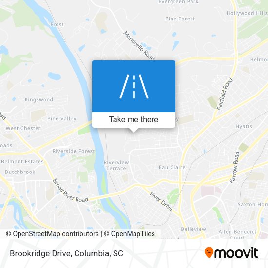 Mapa de Brookridge Drive