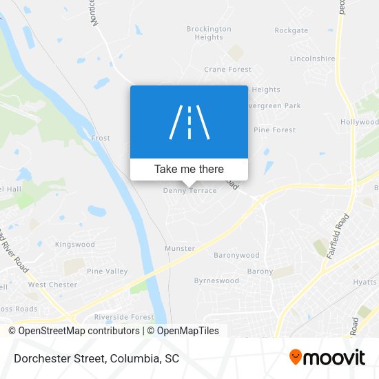 Dorchester Street map